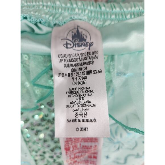 Disney Little Mermaid Ariel Halloween Costume Size 9/10 NEW - Picture 3 of 5